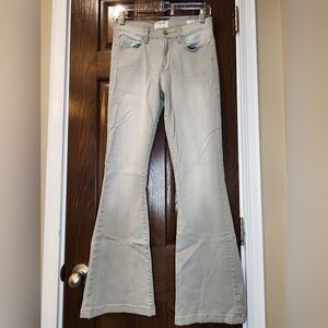 FRAME | Le High Flare Jeans | Light Gray | Size 27